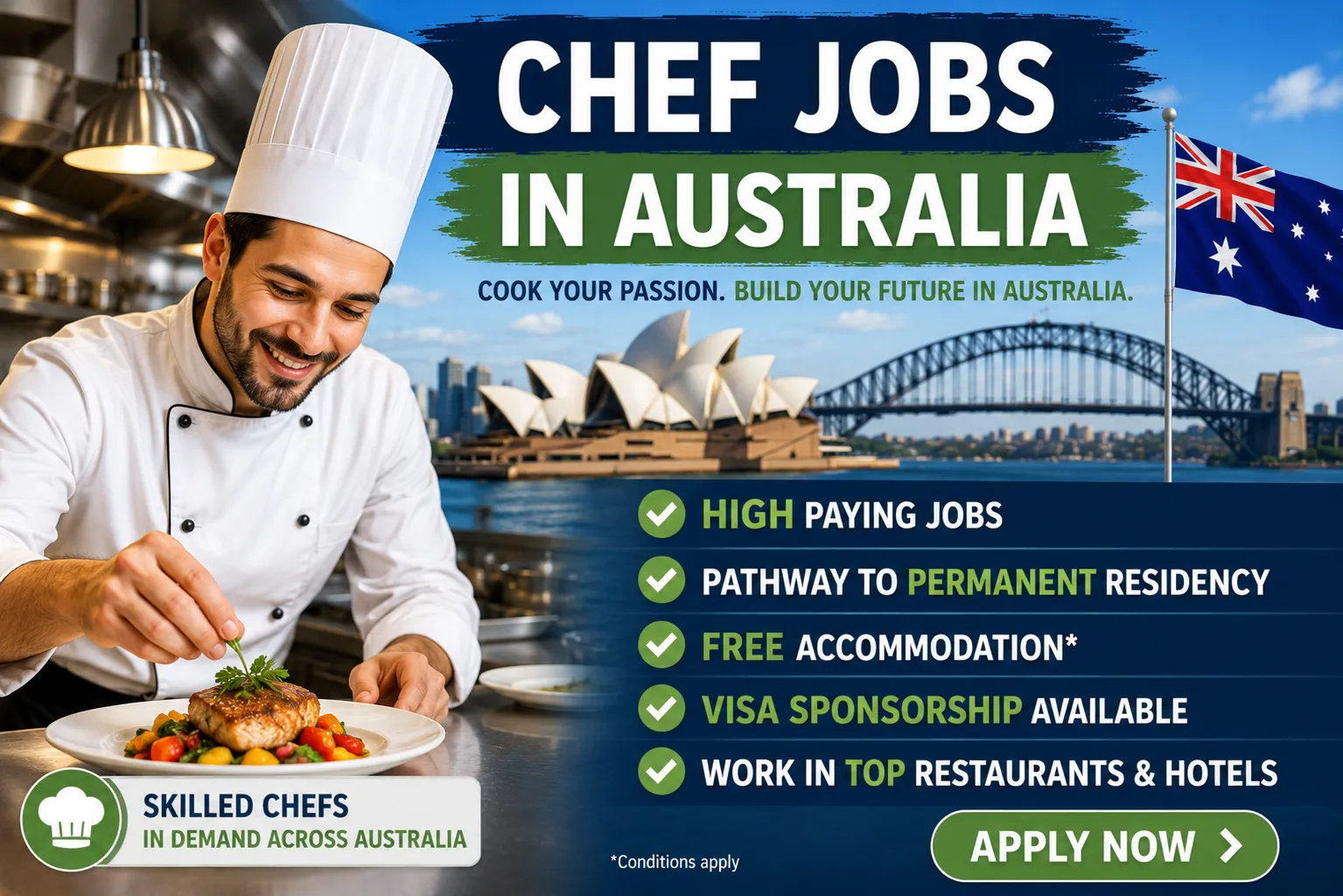 Chef Jobs in Australia with Visa Sponsorship 2026