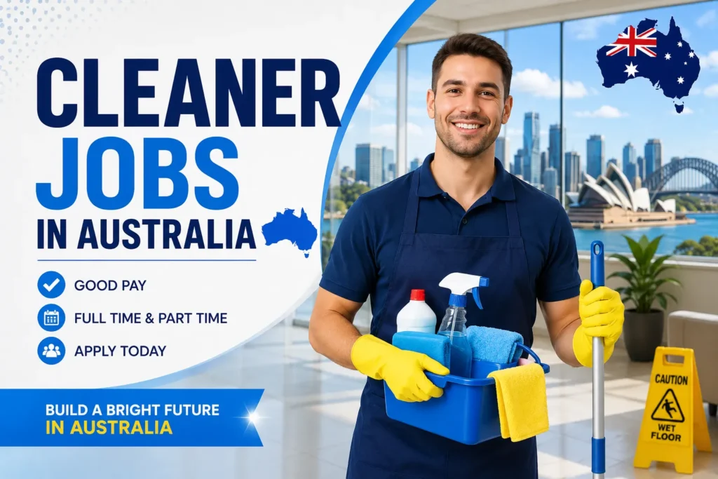 Cleaner Jobs in Australia with Visa Sponsorship 2026
