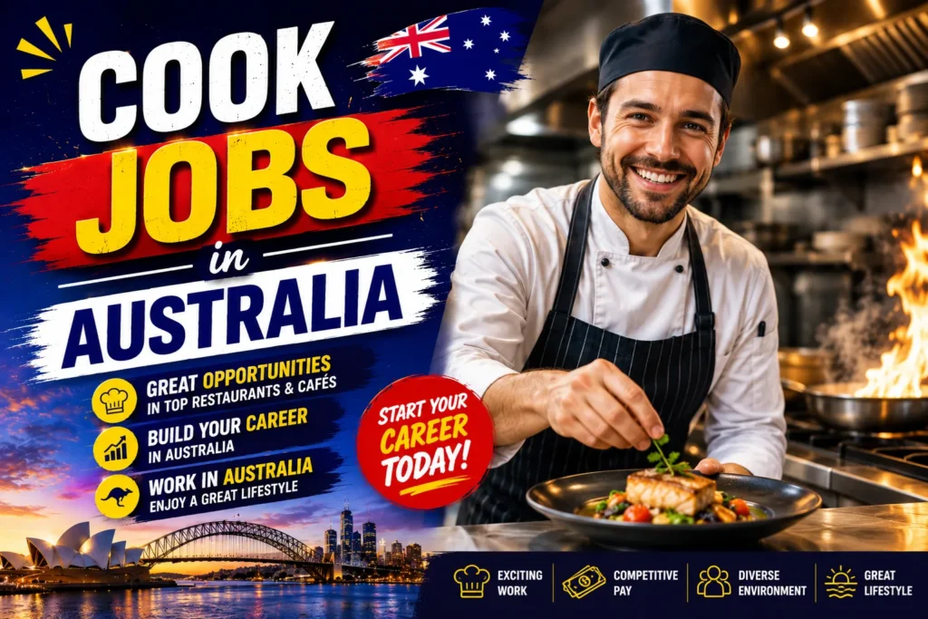 Cook Jobs in Australia with Visa Sponsorship 2026