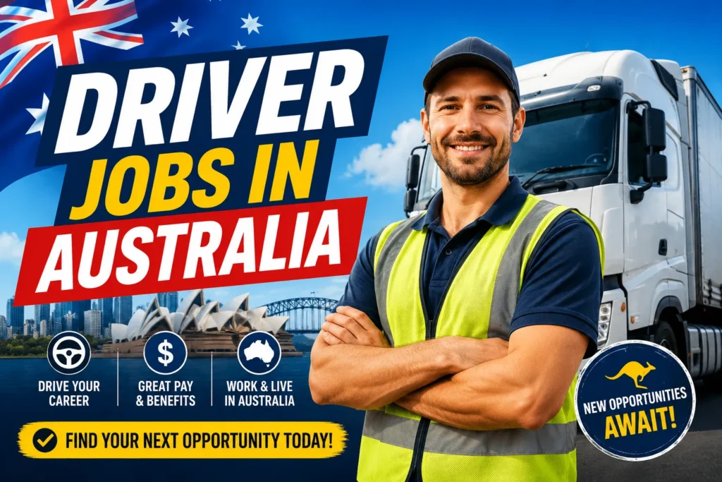 Driver Jobs in Australia with Visa Sponsorship 2026