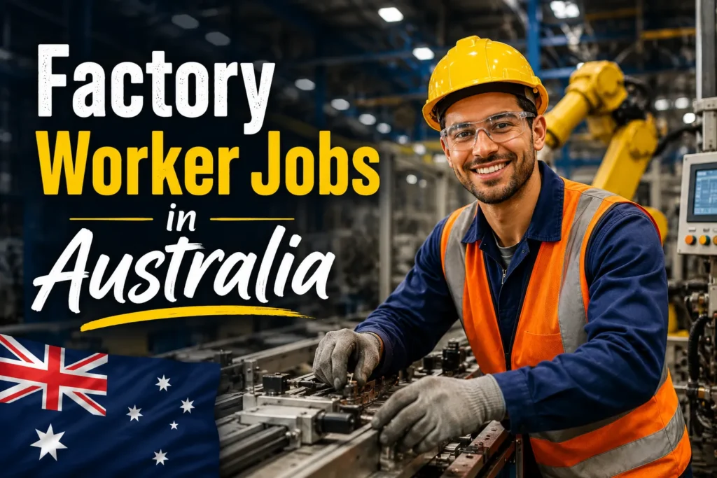 Factory Worker Jobs in Australia with Visa Sponsorship 2026