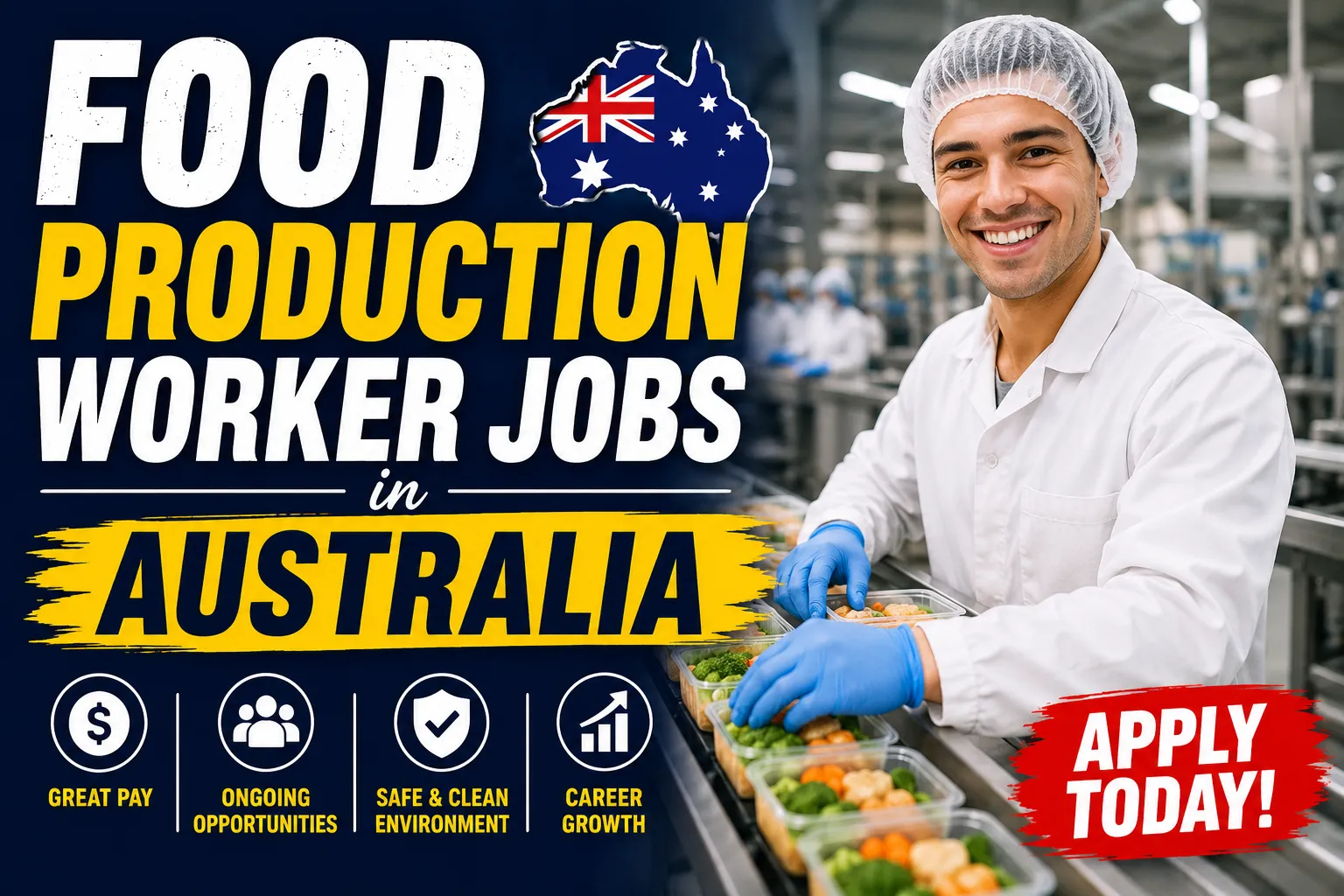 Food Production Worker Jobs in Australia with Visa Sponsorship 2026