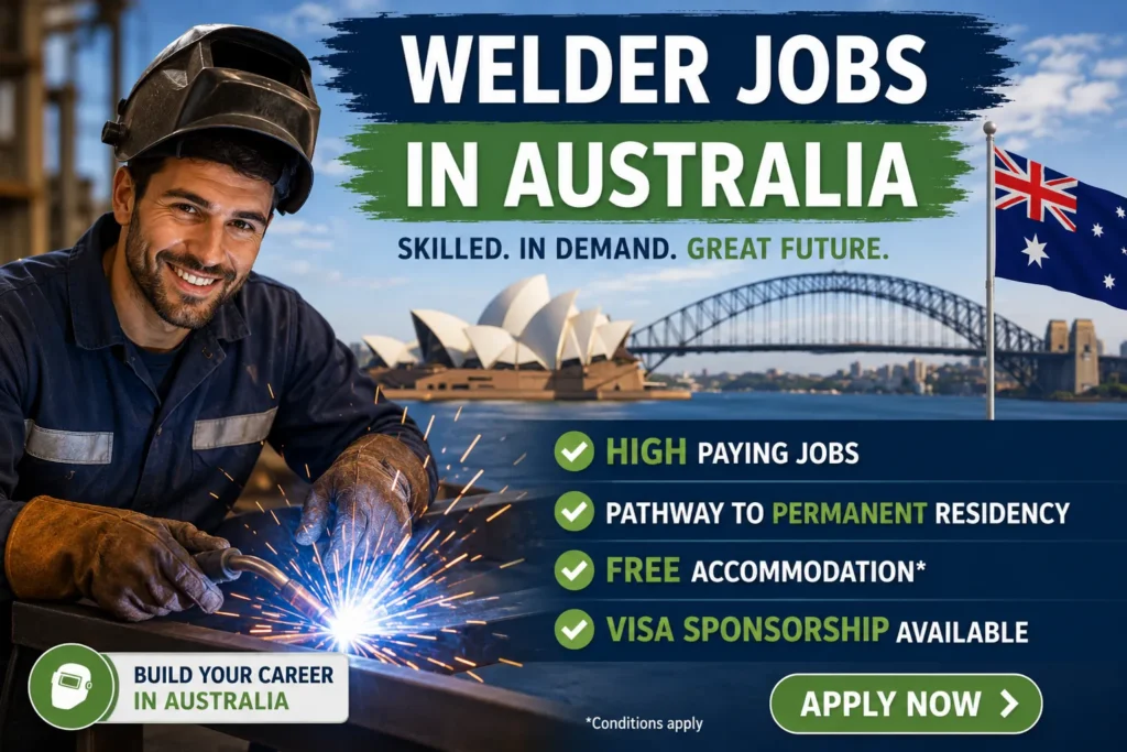 Welder Jobs in Australia with Visa Sponsorship 2026
