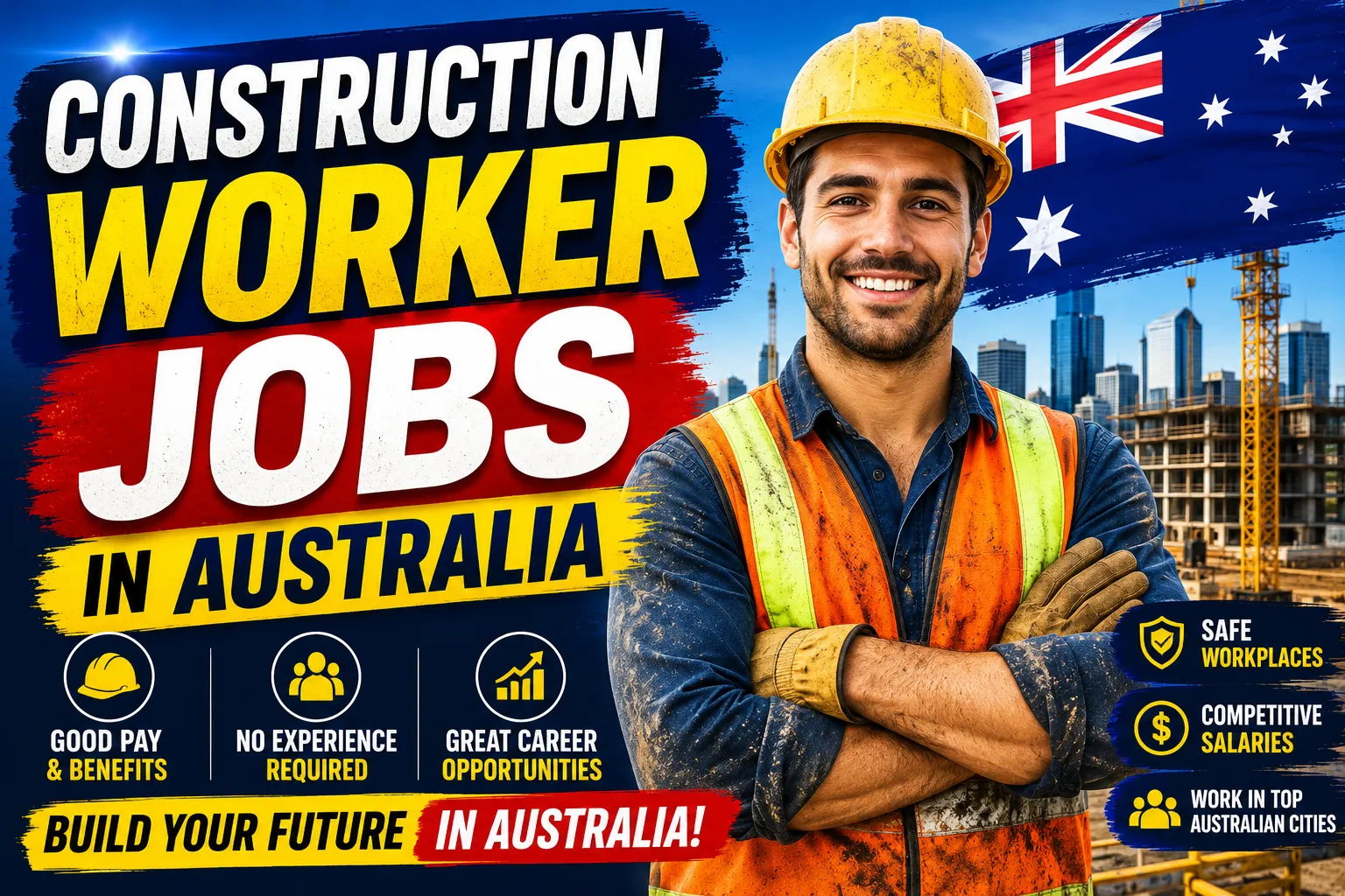 Construction Worker Jobs in Australia with Visa Sponsorship 2026
