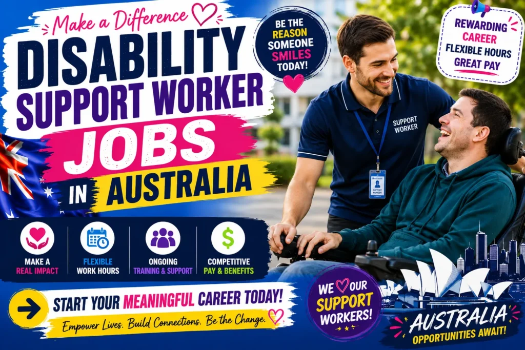 Disability Support Worker Jobs in Australia with Visa Sponsorship 2026