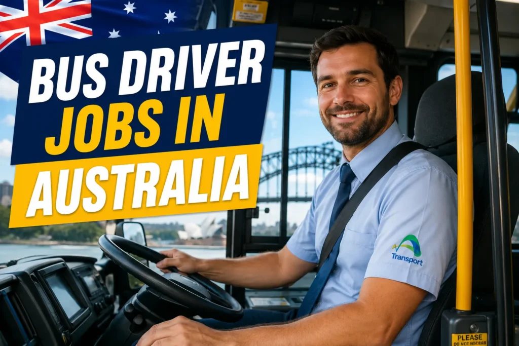 Bus Driver Jobs in Australia with Visa Sponsorship 2026