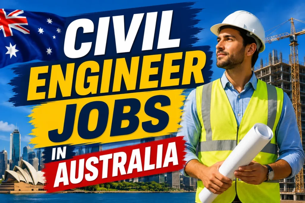 Civil Engineer Jobs in Australia with Visa Sponsorship 2026