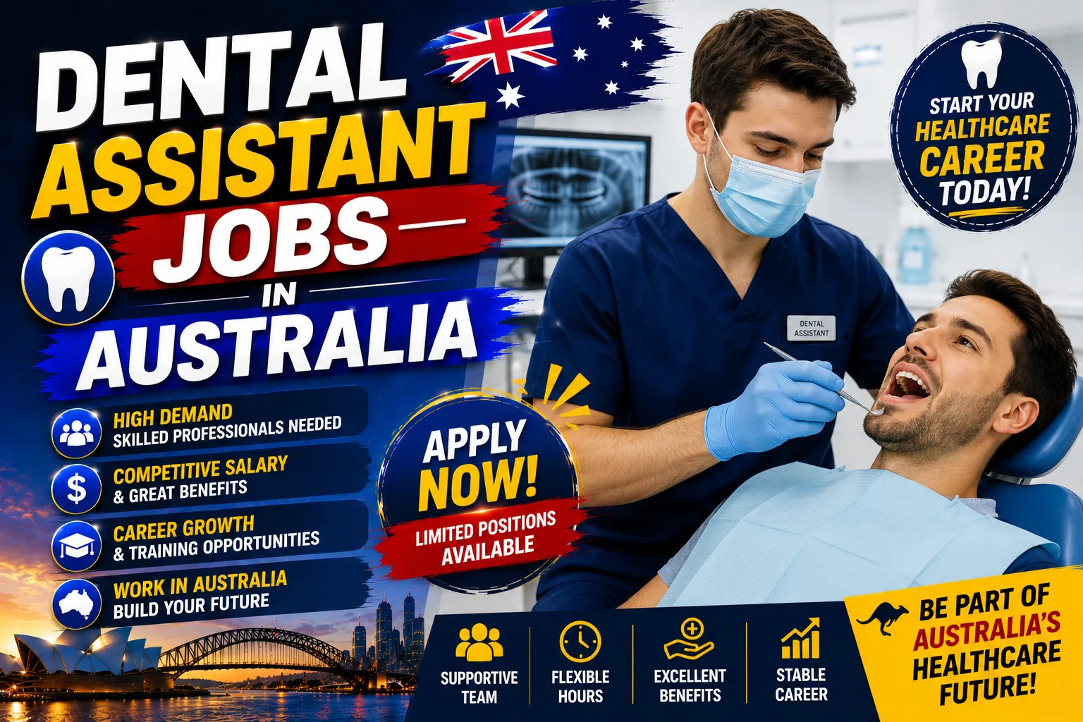 Dental Assistant Jobs in Australia with Visa Sponsorship 2026