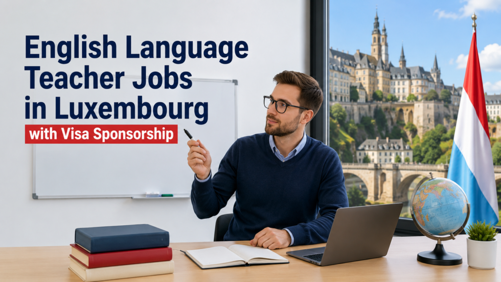 English Language Teacher Jobs in Luxembourg with Visa Sponsorship