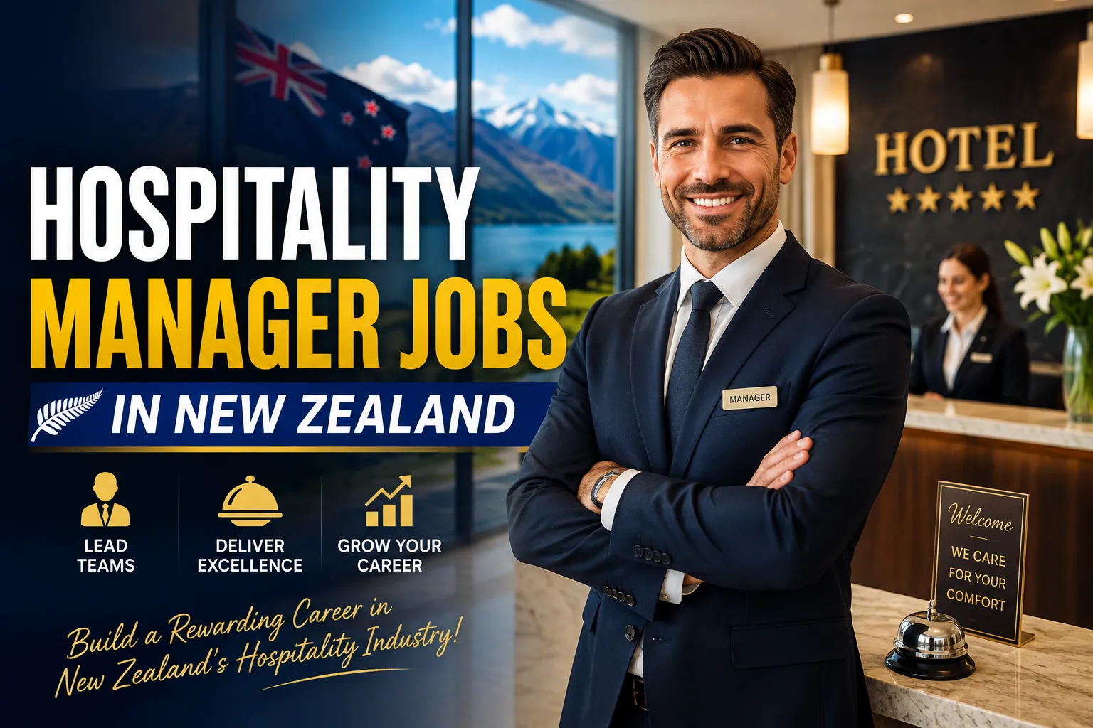 Hospitality Manager Jobs in New Zealand with Visa Sponsorship 2026