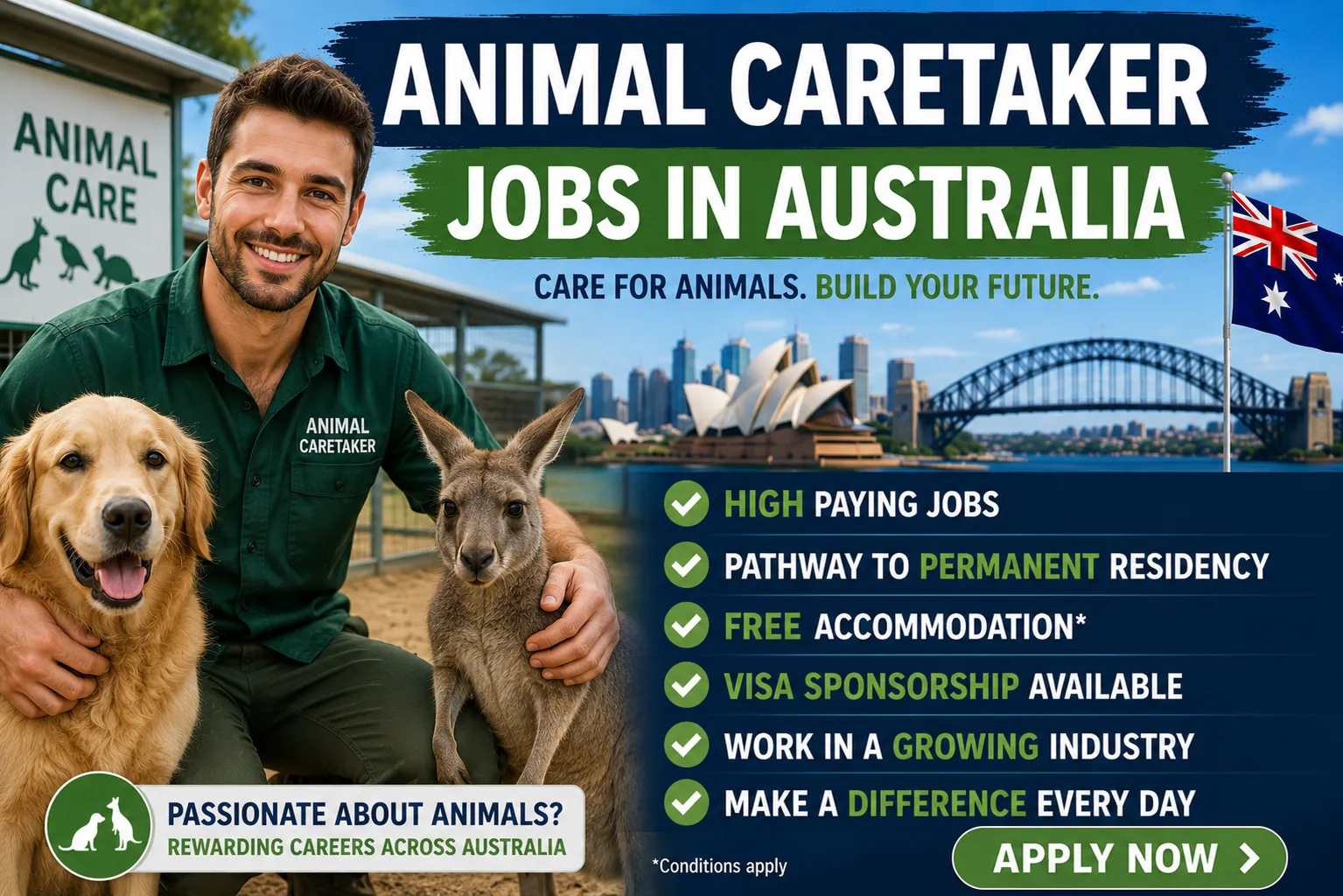 Animal Caretaker Jobs in Australia with Visa Sponsorship 2026