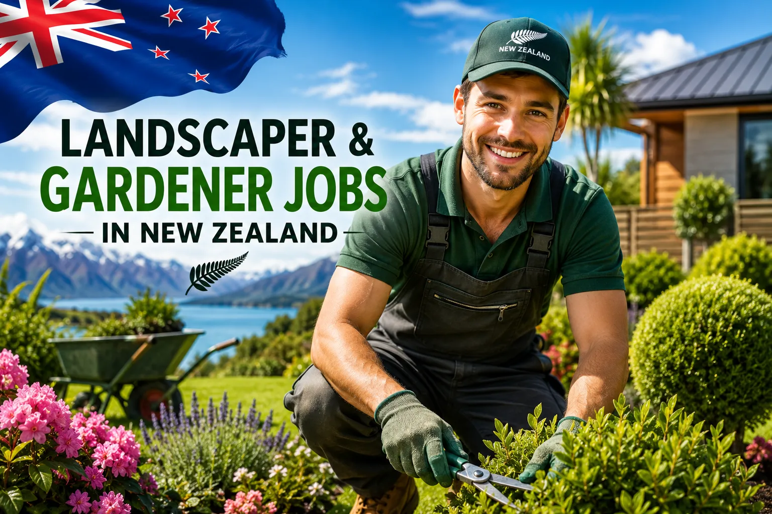 Landscaper and Gardener Jobs in New Zealand with Visa Sponsorship 2026