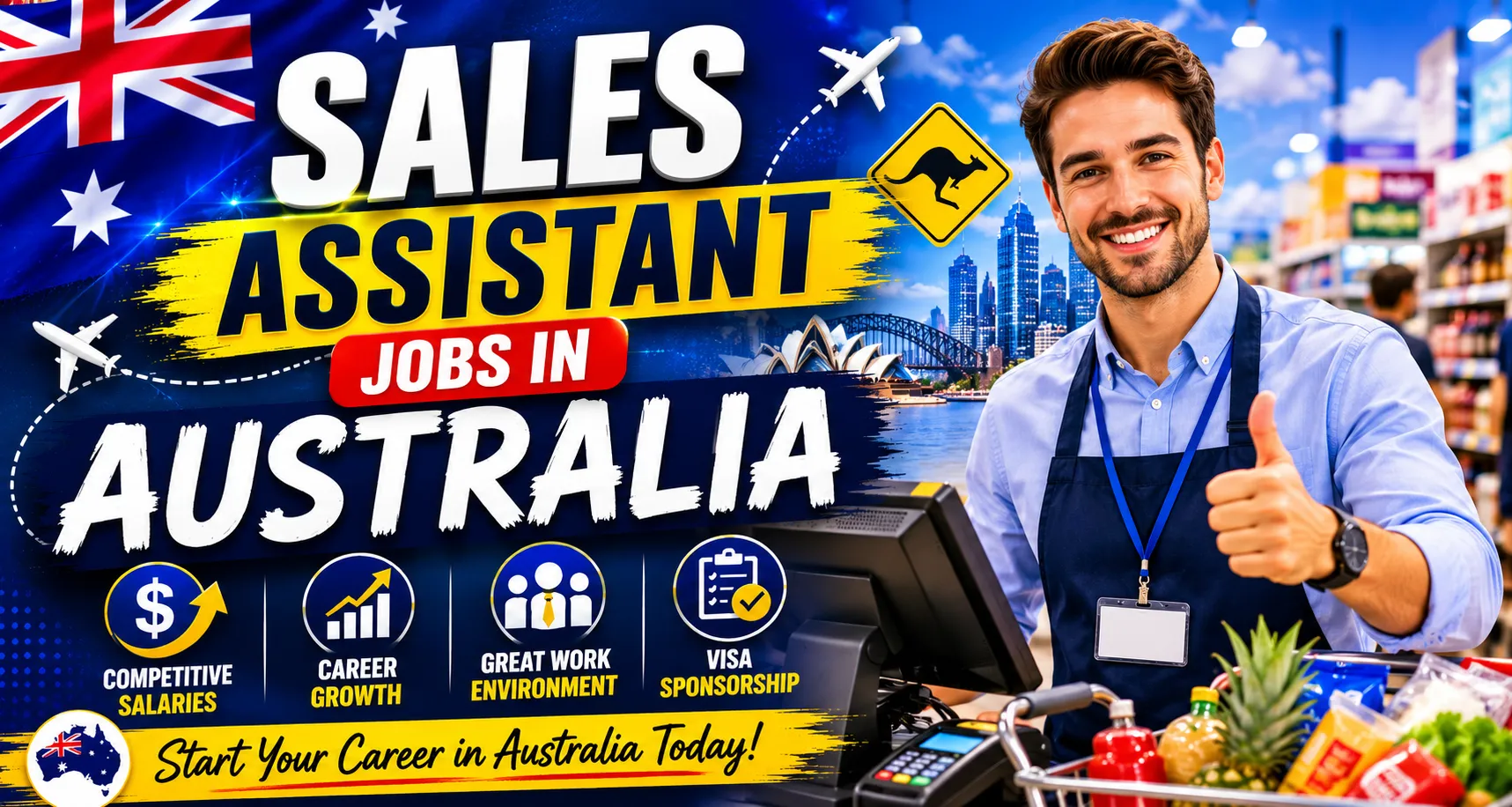 Sales Assistant Jobs in Australia with Visa Sponsorship 2026