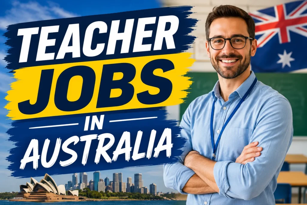 Teacher Jobs in Australia with Visa Sponsorship 2026