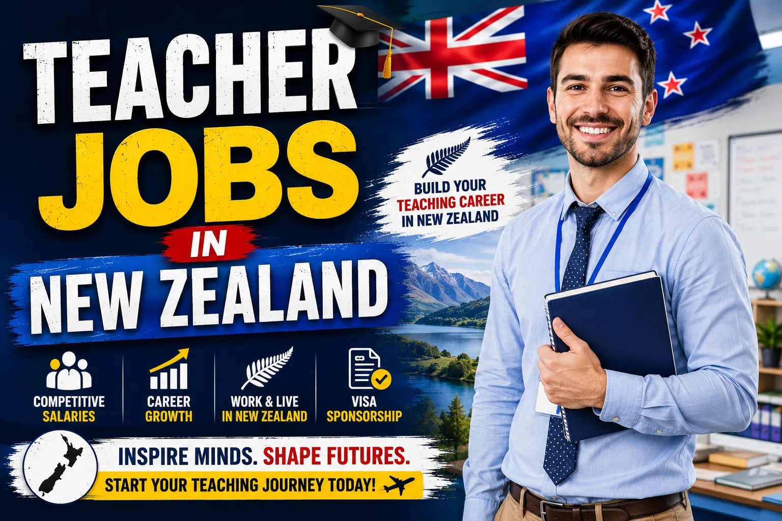 Teacher Jobs in New Zealand with Visa Sponsorship 2026