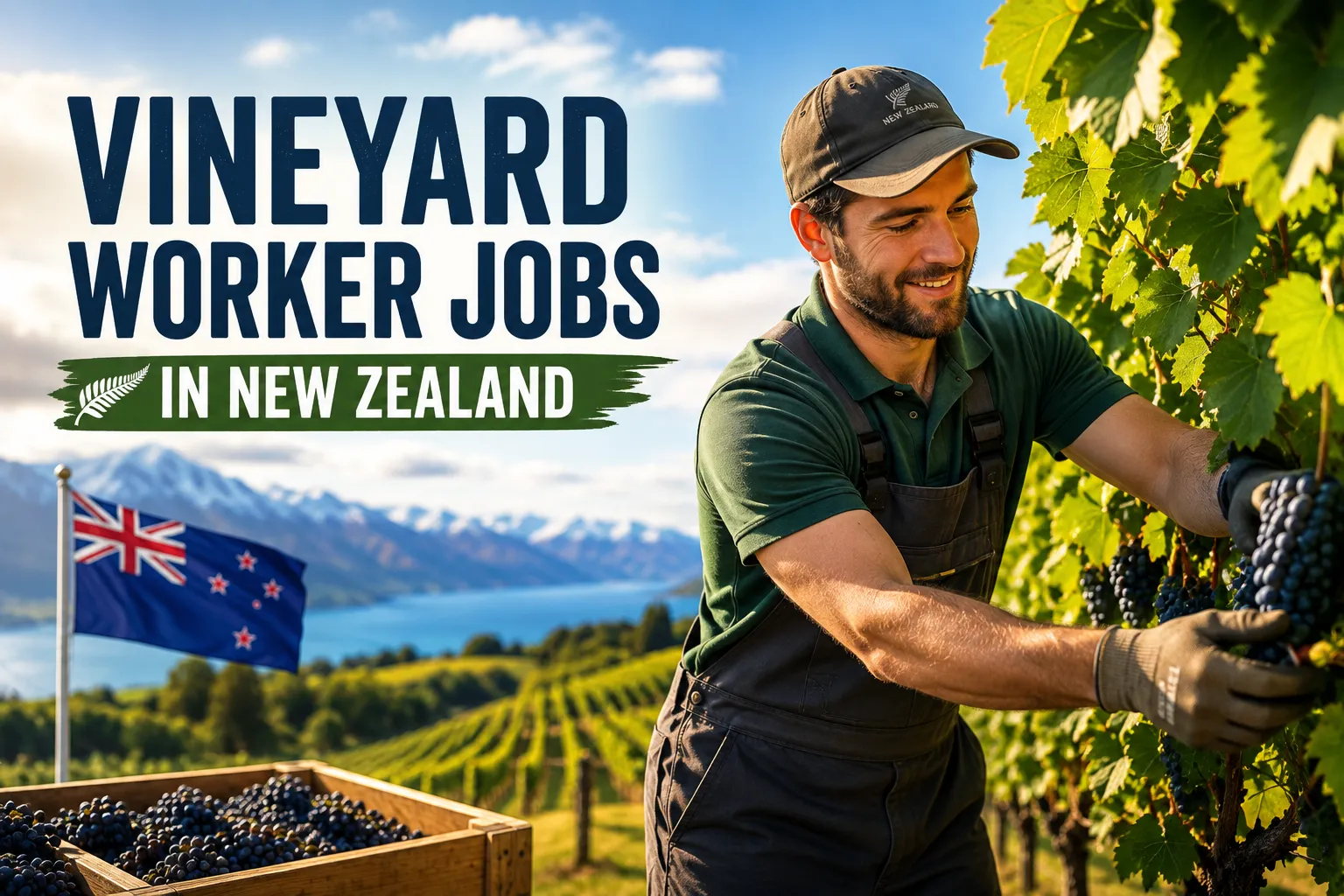 Vineyard Worker Jobs in New Zealand with Visa Sponsorship 2026