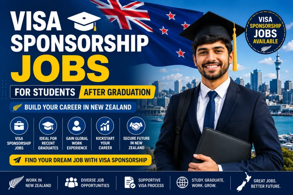 Visa Sponsorship Jobs for Students After Graduation 2026
