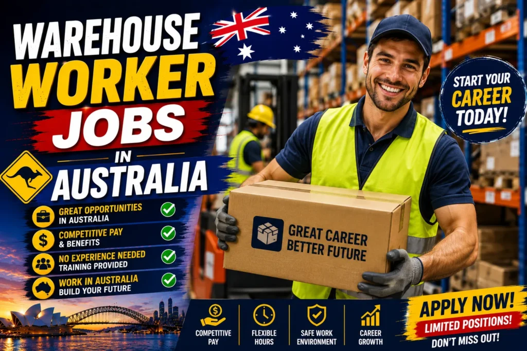Warehouse Worker Jobs in Australia with Visa Sponsorship 2026