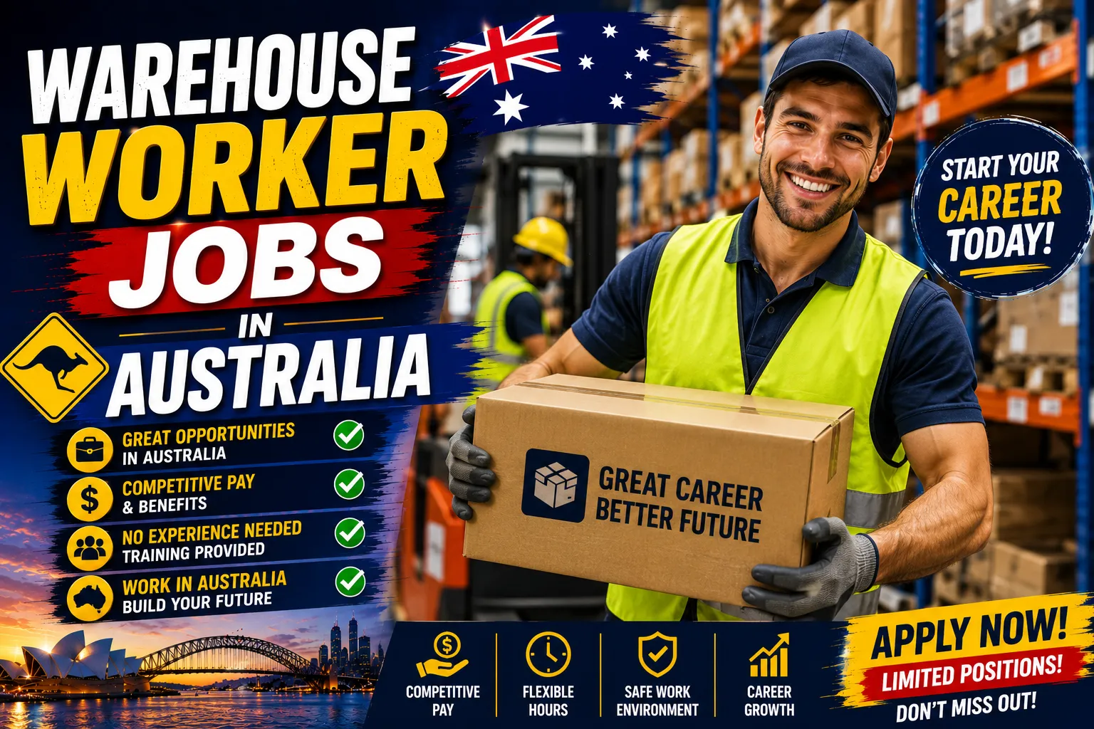 Warehouse Worker Jobs in Australia with Visa Sponsorship 2026