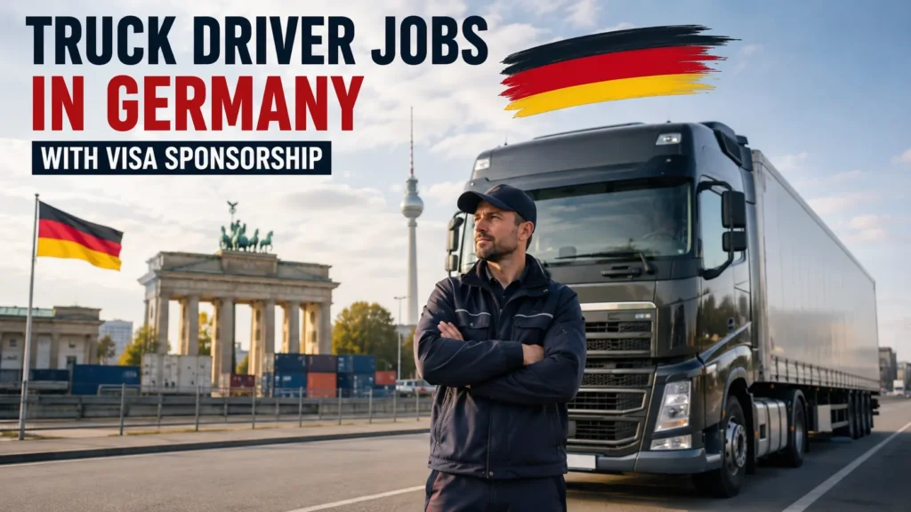 Truck Driver Jobs in Germany with Visa Sponsorship