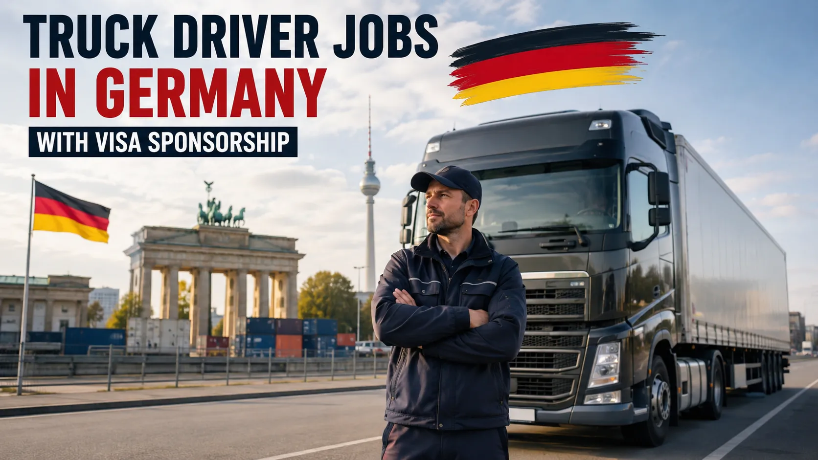 Truck Driver Jobs in Germany with Visa Sponsorship